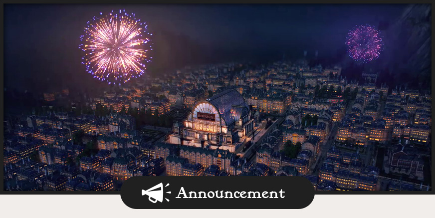 Try Anno 1800 for free until August 25 and discover the new Day & Night Cycle!