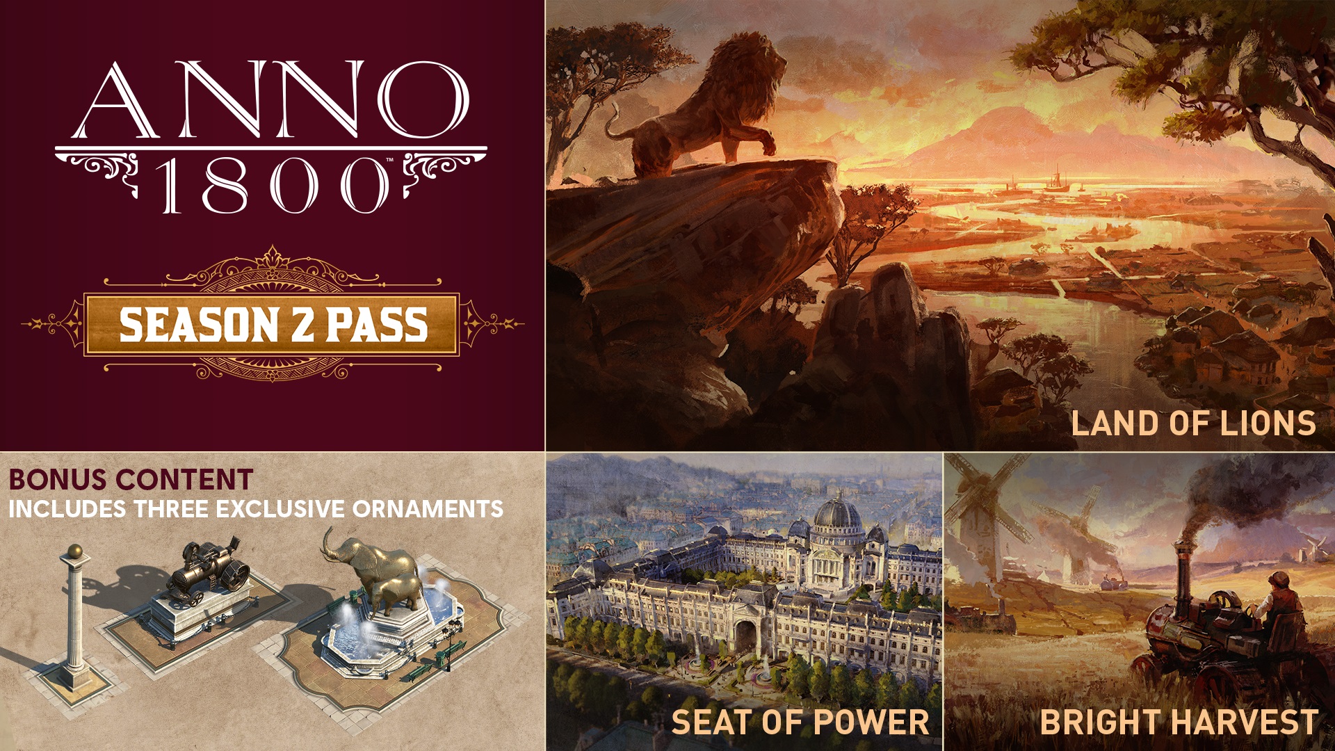 Announcing the Anno 1800 Season 2 Pass